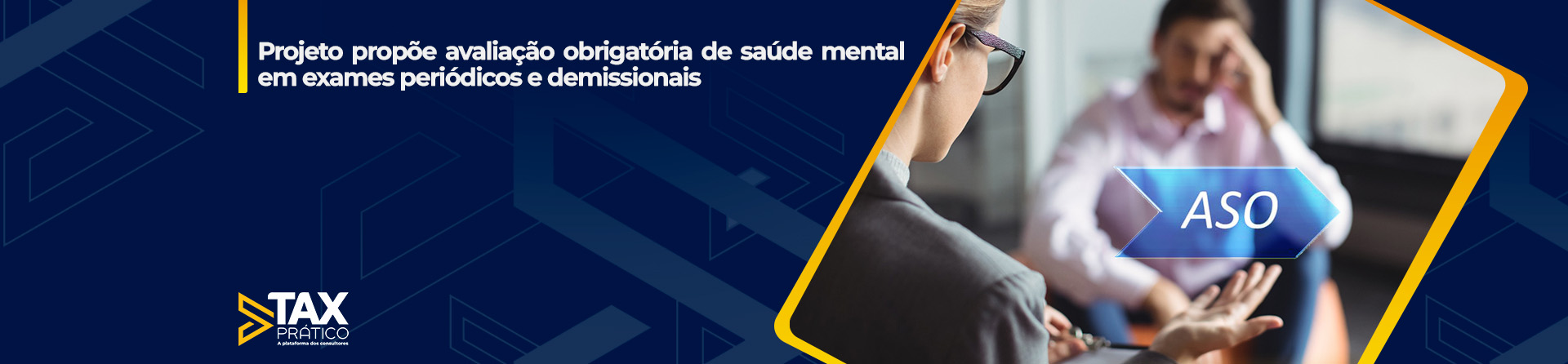 Projeto propõe avaliação obrigatória de saúde mental em exames periódicos e demissionais