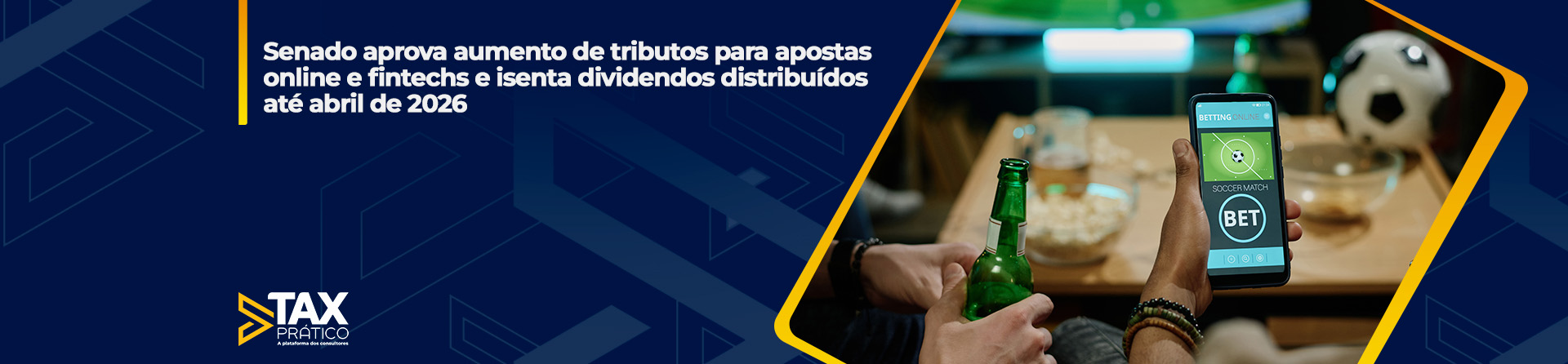 Senado aprova aumento de tributos para apostas online e fintechs e isenta dividendos distribuídos até abril de 2026