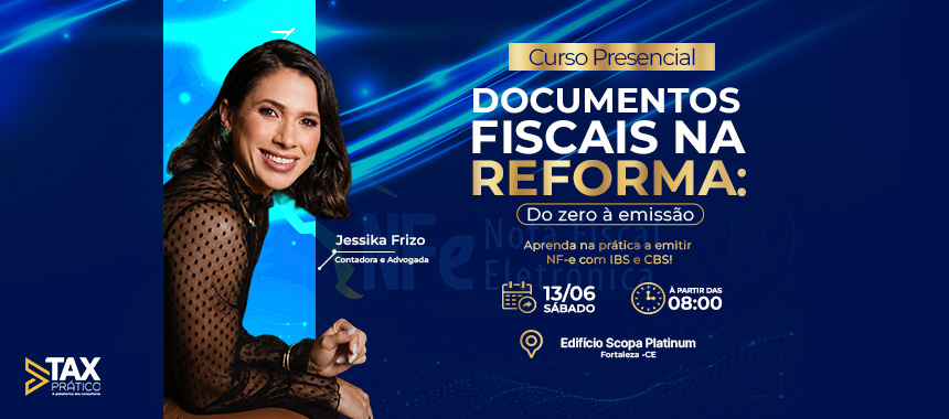 Curso Presencial: Documentos Fiscais - Do Zero a emissão 